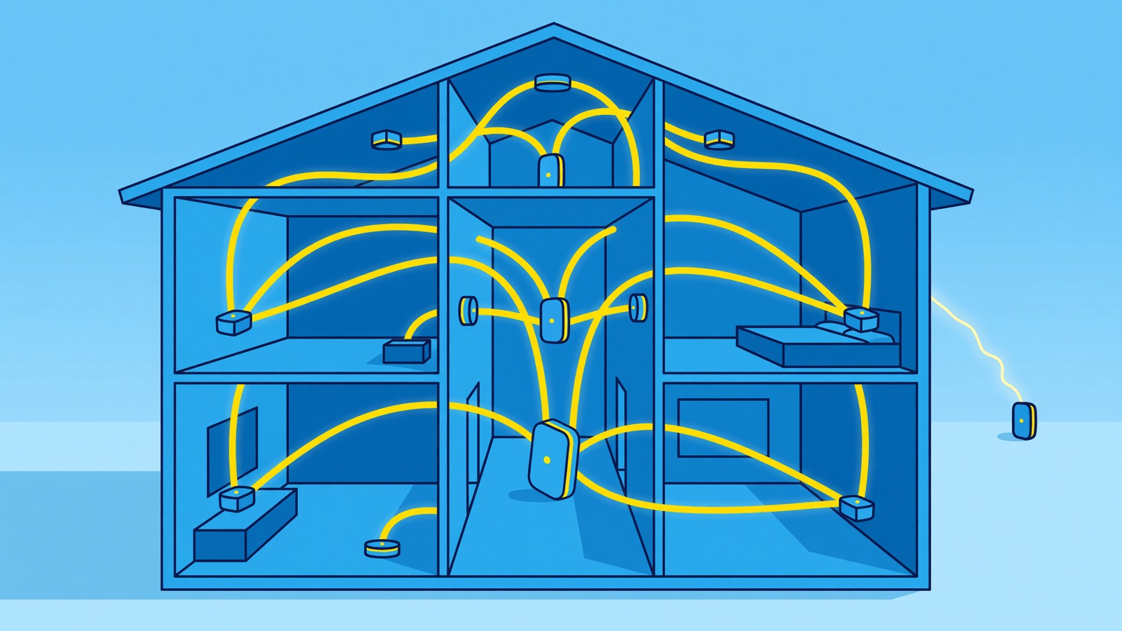 Mesh wifi vs range extender: the bedroom got coverage, then lost speed