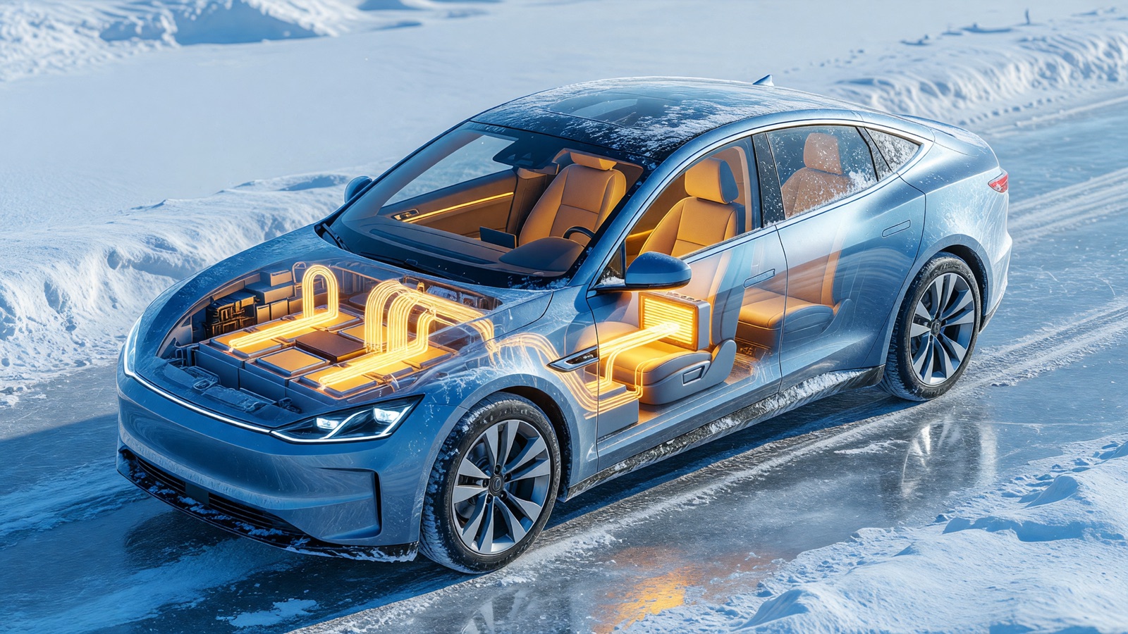 EV range drop in winter explained: the heater is the expensive part EV range drop in winter explained: the heater is the expensive part